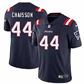 Men & Women & Youth New England Patriots #44 K'Lavon Chaisson Navy 2025 Vapor Limited Stitched Jersey,baseball caps,new era cap wholesale,wholesale hats